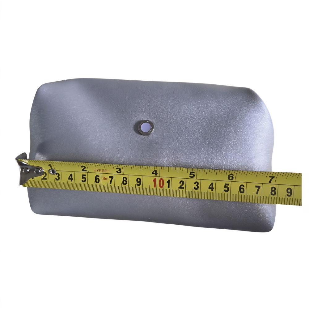 Elegant Silver Cosmetic Bag - Picture 8 of 9